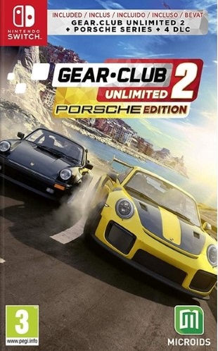  Gear Club Unlimited 2 Porsche Edition Switch 